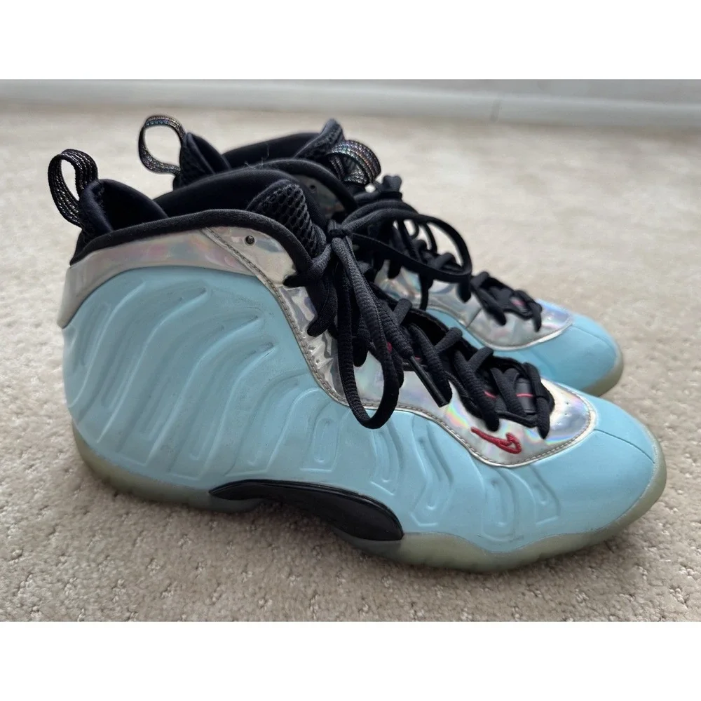 NIKE Youth Posite Mix 97  (DH6490-400) Baby Blue Basketball Shoes-Size 6 1/2 (Y)